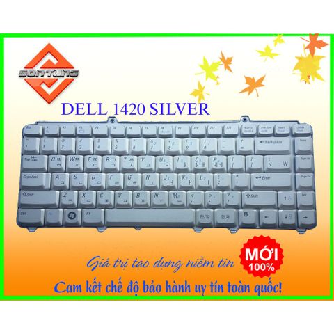 Bàn Phím Laptop Dell Inspiron 1420 1520 1521 1525 1526 - Phụ Kiện Chất Lượng Cao, Không Liệt Phím, Bảo Hành Đổi Mới 9 Tháng