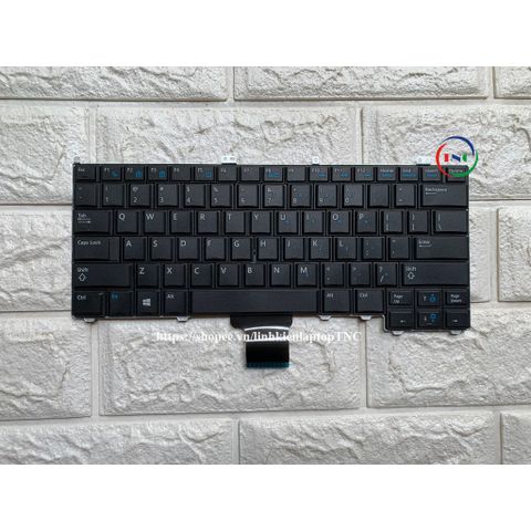 Bàn Phím Thay Thế Laptop Dell Latitude E7440 E7240 - Không Đèn LED, Tiếng Anh, Chất Lượng Cao, Dễ Lắp Ráp
