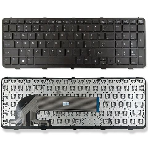 Bàn phím Laptop HP ProBook 450 G0 G1 G2 455 G1 G2 470 G1 G2 - Thay thế chất lượng cao, bảo hành 1 đổi 1, chuẩn US layout màu đen