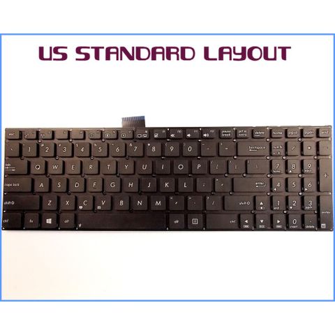 Bàn phím Laptop ASUS X502 X502C X502CA X502EI X502X X502U - Phụ Kiện Thay Thế US Layout Chất Lượng Cao, Không Liệt Phím