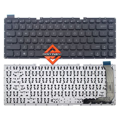 Bàn Phím Laptop Asus X441 X441S X441SA X441SC X441N X441NA - Thay Thế Chất Lượng Cao, Chống Liệt Phím, Bảo Hành 9 Tháng