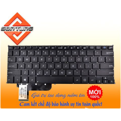 Bàn phím Laptop Asus VivoBook X201 X201E X202 X202E E200H - Thay thế chính hãng, bảo hành 9 tháng, độ nhạy cao, US layout