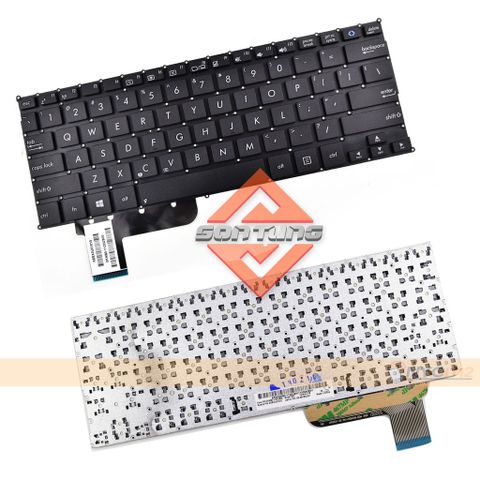 Bàn phím Laptop Asus VivoBook X201 X201E X202 X202E E200H - Thay thế chính hãng, bảo hành 9 tháng, độ nhạy cao, US layout