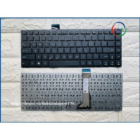 Bàn Phím Laptop Asus E402 E402M E402MA E402S E402SA - Phím Chìm Nhập Khẩu, Chất Liệu Cao Cấp, Bảo Hành 9 Tháng
