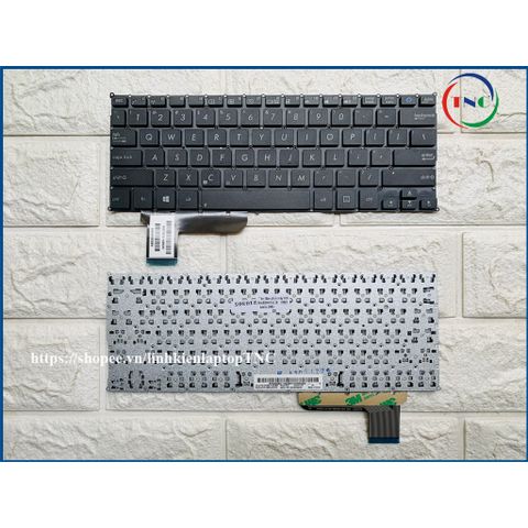 Bàn Phím Laptop Asus X201, X202, S200E, Q200 - Phụ Kiện Thiết Bị Số Nhập Khẩu, Màu Đen, Ngôn Ngữ Tiếng Anh (US)