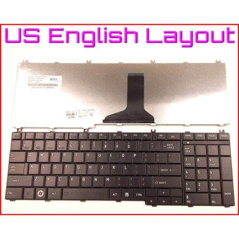 Bàn phím laptop Toshiba Satellite L650 C650 C655 L655 L655D - Phụ kiện chính hãng, độ nhạy cao, bảo hành 09 tháng