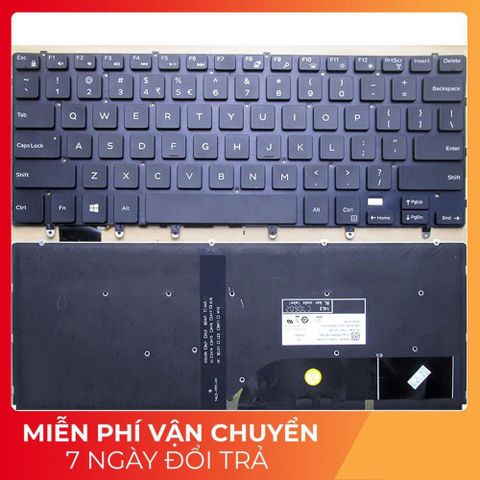 Bàn phím laptop Dell XPS 15 9550 - Phụ kiện chính hãng Precision 5510, chất lượng cao, bảo đảm độ nhạy, đi kèm hộp đựng.
