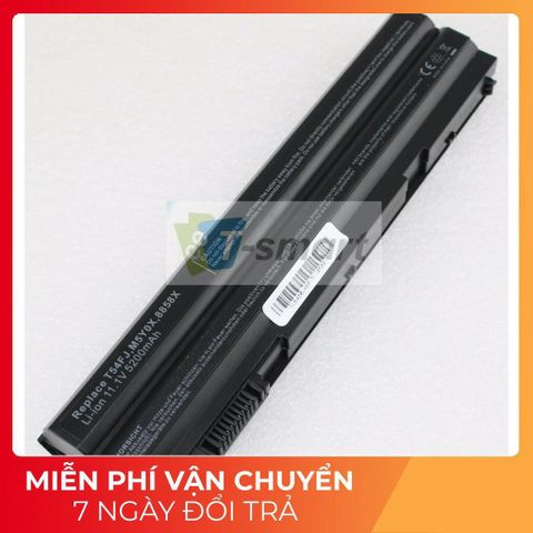 Pin Laptop Dell Inspiron 5520 15R-5520 - Chính Hãng 6 Cell Đen, Bảo Hành Nhanh Chóng, Tiết Kiệm Pin Tối Đa