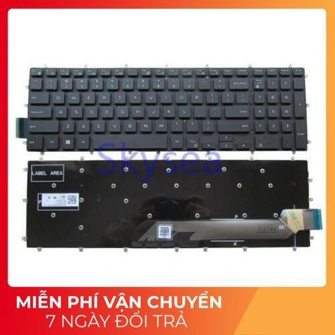 Bàn phím laptop Dell G3 15 3579 3779 - Phụ kiện chất lượng cao, phù hợp 100% với máy, nhạy và bền bỉ, kèm hộp đựng.