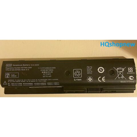Pin Laptop HP 6 Cell Chính Hãng DV4-5000 DV6-7000 DV7-7000 HSTNN-LB3N - Bảo Hành 100% Mới Nhập Khẩu, Chất Lượng Cao
