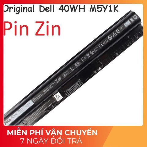 Pin Laptop Dell Inspiron 5558 - Pin Zin Chính Hãng 4 Cell Màu Đen - Phụ Kiện Thiết Bị Số Chất Lượng Cao