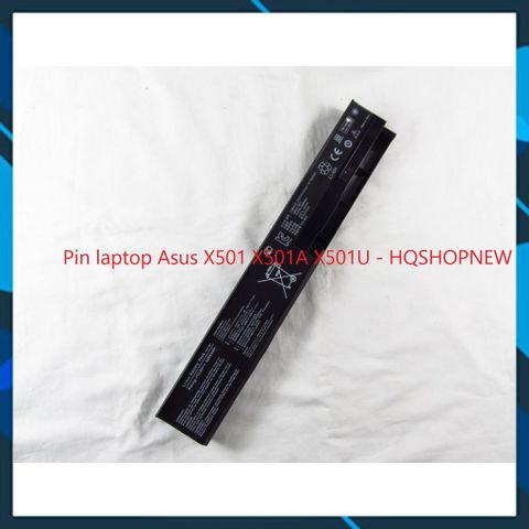 Pin Laptop Asus X501 X501A X501U - Chính Hãng 6 Cell Đen - Bảo Hành Đổi Mới 100% - Phụ Kiện Thiết Bị Số