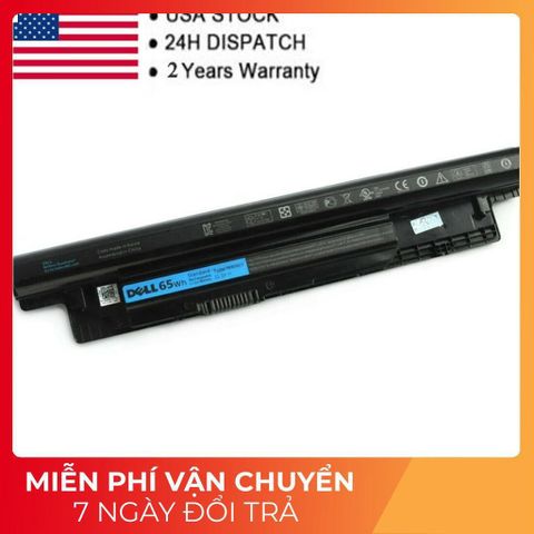 Pin Laptop Dell Inspiron 5437 6 Cell - Phụ Kiện Chính Hãng Đen - Pin Mới 100% cho Doanh Nhân và Người Di Chuyển