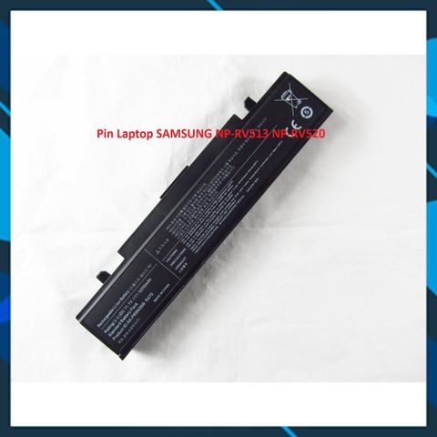 Pin Laptop SAMSUNG NP-RV513 NP-RV520 6 Cell Chính Hãng - Pin Zin Đen, Bảo Hành 100%, Đảm Bảo Chất Lượng Tốt Nhất