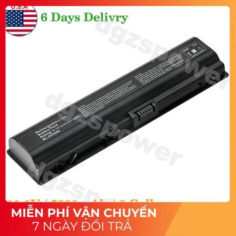 Pin Laptop Chính Hãng HP DV2000 DV2100 DV2200 DV2300 DV2400 DV2500 DV2600 DV2700 DV2800 DV2900 - 6 Cell, 12 Cell, Bảo Hành 100%
