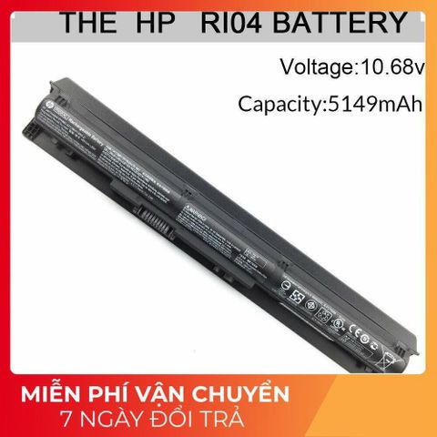 Pin Laptop HP RI04 RI06XL HSTNN-PB6Q - Phụ Kiện Chính Hãng, 6 Cell, Mới 100% - Bảo Hành Đổi Mới Chính Xác