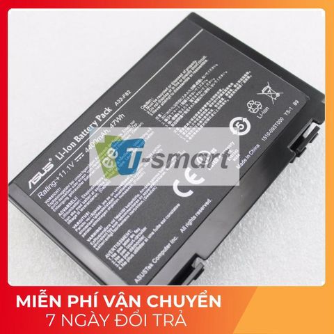 Pin Laptop Asus Chính Hãng 6 Cell - Phụ Kiện Pin Cho K50, K50AB-X2A, K50IN, K50ij, K51, K60, K61, K6C11 - Bảo Hành Nhanh Chóng