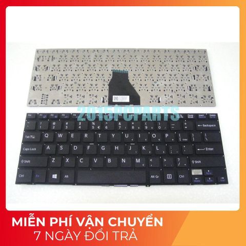 Bàn Phím Laptop Sony SVF14A15SGB SVF14AA1QW SVF14A15SGS - Phụ Kiện Thiết Bị Số Chính Hãng Chất Lượng Cao