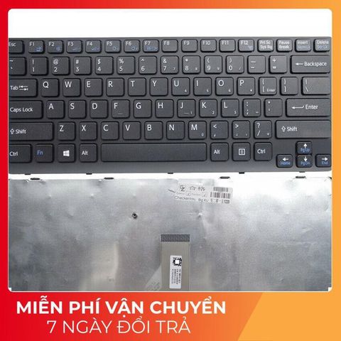 Bàn phím laptop Sony Vaio SVE1411DFXB SVE1411DFXW - Phụ kiện thiết bị số chất lượng cao, bảo đảm chuẩn xác và nhạy bén.