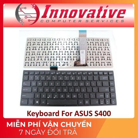 Bàn phím laptop Asus S400 S400C S400CA - Phụ kiện thiết bị số cao cấp, chất lượng đảm bảo và nhạy bén cho máy tính của bạn