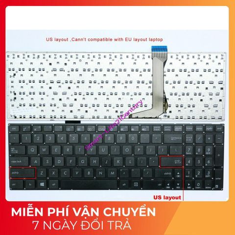 Bàn phím laptop Asus E502M E502S E502MA E502SA - Phụ kiện chất lượng cao, thích hợp cho máy Asus, bảo đảm sử dụng an toàn và hiệu quả.