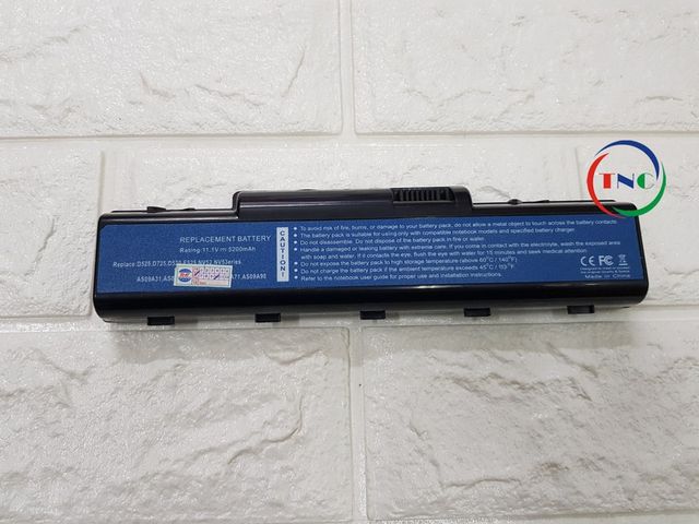 Pin Laptop Acer 4520 4736G 4736ZG 5200mAh - Pin Li-ion, Thời gian sử dụng 1.5-2.5h, Bảo hành 9 tháng, Thay thế cho các model phổ biến