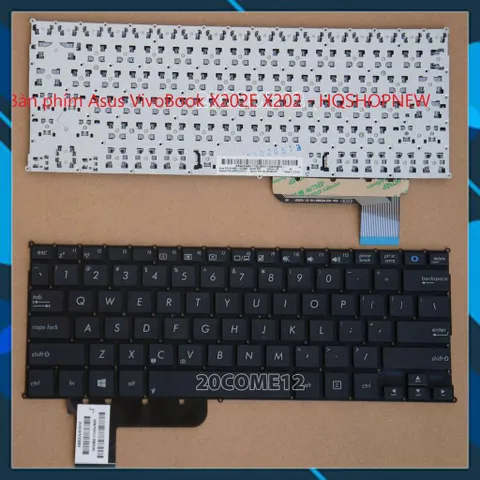 Bàn phím Asus VivoBook X202E X202 - Phụ kiện thiết bị số chất lượng cao, tương thích hoàn hảo, nhạy cảm xúc khi gõ