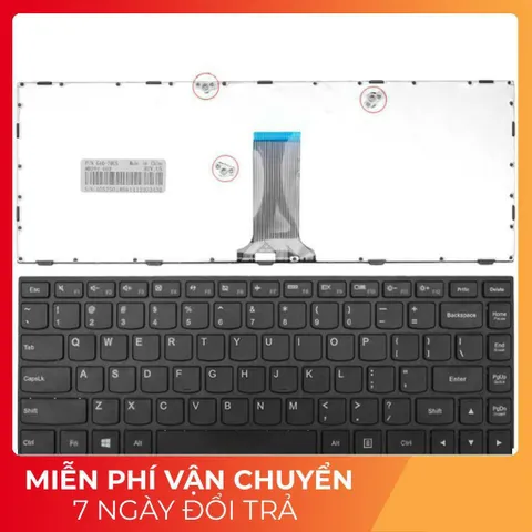 Bàn phím Lenovo Z40 Z40-70 Z4070 - Phụ kiện thay thế chất lượng cao cho laptop, cam kết phù hợp 100% máy của bạn