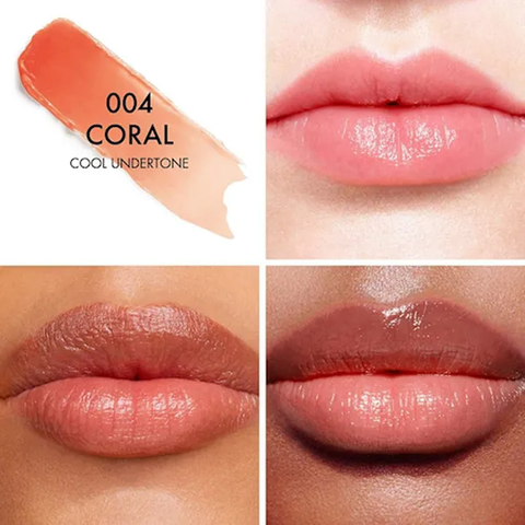 Son Dưỡng Dior Addict Lip Glow Màu 004 Coral - Son Bóng Cao Cấp Màu Cam San Hô Hàng Chính Hãng Dưỡng Ẩm Môi Tự Nhiên