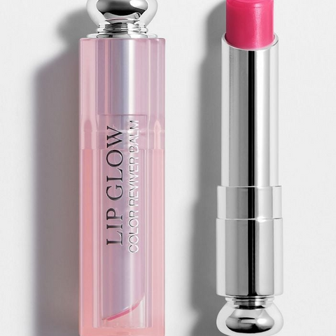 Son Dưỡng Dior Addict Lip Glow Màu 007 Raspberry Cao Cấp - Son Môi Dưỡng Ẩm, Sang Trọng và Thời Thượng Chính Hãng