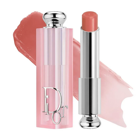 Son Dưỡng Dior Addict Lip Glow 012 Rosewood 3.2g - Sắc Hồng Tự Nhiên, Dưỡng Ẩm Mềm Mại, Logo Bạc Chính Hãng