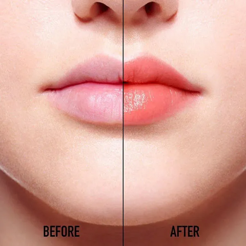 Son Dưỡng Dior Addict Lip Glow Lip Balm - 017 Ultra Coral Chính Hãng - Bảng Màu Tươi Tắn, Dưỡng Ẩm Môi Tự Nhiên