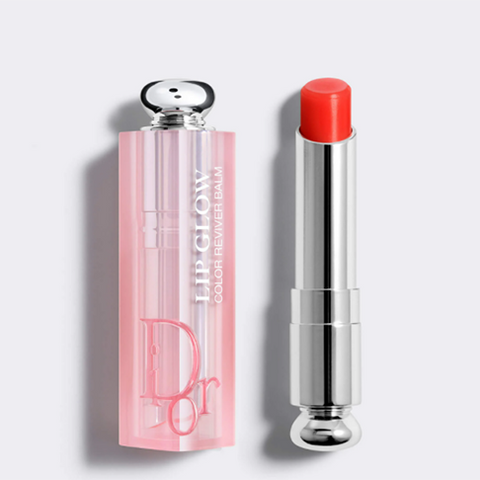 Son Dưỡng Môi Dior Addict Lip Glow 025 Seoul Scarlet 3.2g - Màu Đỏ Cam Sang Trọng Giúp Dưỡng Ẩm và Nâng Tông Da