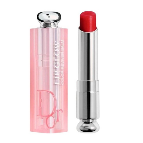 Son Dưỡng Dior Addict Lip Glow 031 Strawberry - Son Môi Chuyên Nghiệp Màu Đỏ Dâu Dưỡng Ẩm Tốt, Chính Hãng Dior