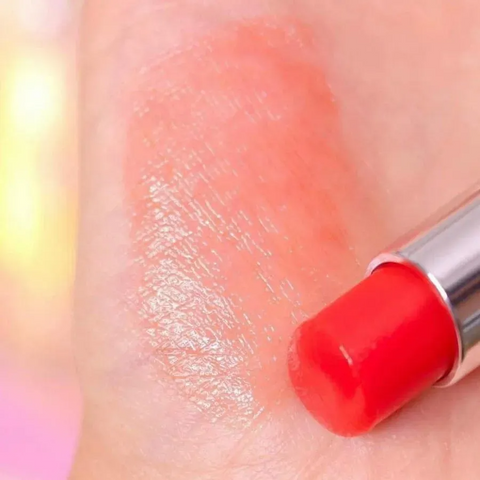 Son Dưỡng Dior Addict Lip Glow 031 Strawberry - Son Môi Chuyên Nghiệp Màu Đỏ Dâu Dưỡng Ẩm Tốt, Chính Hãng Dior
