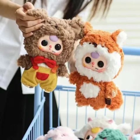 Móc Khóa Treo Túi Baby Three Big - Móc Khóa Nhồi Bông Dễ Thương, Phụ Kiện Thời Trang Hàng Đầu Cho Những Fan Của Sự Đáng Yêu
