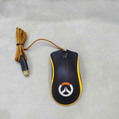 Chuột Gaming Razer DeathAdder Elite Overwatch (Đen Cam) - Cảm Biến Quang 3500dpi 5 Nút Cho Game Thủ và Văn Phòng