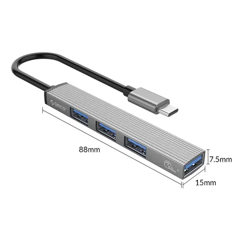 HUB Orico USB Type-C 3.0 Splitter - Thiết Bị Mở Rộng Cổng Cho Macbook và Smartphone - Phụ Kiện Chất Lượng Cao