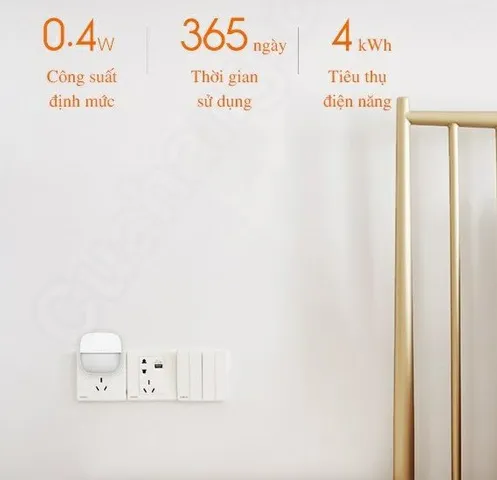 Đèn Ngủ Cảm Biến Yeelight YLYD09YL - Tự Động Bật Tắt, Ánh Sáng Dịu Nhẹ, Tiết Kiệm Điện, Thiết Kế Gọn Nhẹ Cho Phòng Ngủ, Hành Lang, Phòng Em Bé