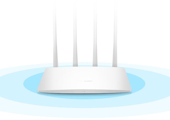Bộ Phát Wifi MERCURY 4 Ăng-ten 300Mbps - Router Không Dây Băng Thông Cao, Dễ Dàng Cài Đặt, Hỗ Trợ 64 Thiết Bị Kết Nối