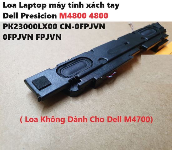 Loa Laptop Dell Precision M4800 - Loa Âm Thanh Chất Lượng Cao - Sản Phẩm Mới 100% Bảo Hành 3 Tháng (Không Dành Cho M4700)