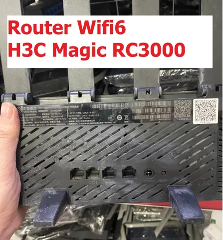 Bộ Phát Router Wifi6 H3C Magic RC3000 AX3000 Mbps - WiFi 6 Chính Hãng với Công Nghệ MESH Xuyên Tường và Cài Đặt Dễ Dàng
