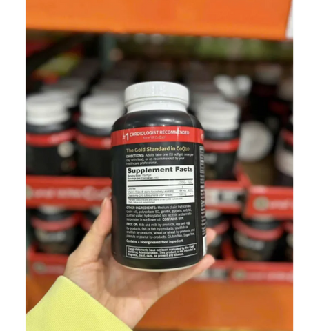 Viên Uống Bổ Trợ Tim Mạch Qunol Ultra CoQ10 100mg - Hỗ Trợ Sức Khỏe Tim Mạch, Tăng Cường Năng Lượng, 180 Viên Hữu Ích