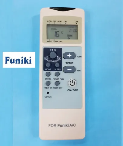 Remote Điều khiển Điều hòa Funiki Inverter 1&2 chiều cho dòng SC SH HSC 09 12 18 24 - Hàng mới tặng Pin chất lượng cao