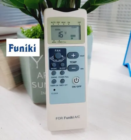 Remote Điều khiển Điều hòa Funiki Inverter 1&2 chiều cho dòng SC SH HSC 09 12 18 24 - Hàng mới tặng Pin chất lượng cao