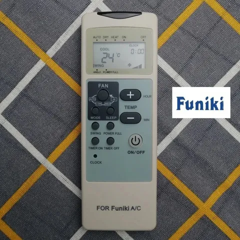 Remote Điều khiển Điều hòa Funiki Inverter 1&2 chiều cho dòng SC SH HSC 09 12 18 24 - Hàng mới tặng Pin chất lượng cao