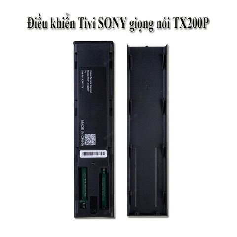 Điều Khiển Tivi Sony Voice Remote RM-TX200P - Có Pin Tặng Kèm, Thay Thế Smart TV LCD, Plasma, LED