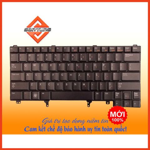 Bàn Phím Laptop Dell E6420 E6430 E6230 E6330 - Thay Thế Chất Lượng Cao, Bảo Hành 09 Tháng, Chuẩn US Layout