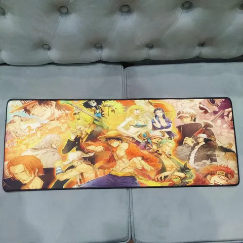 Miếng Lót Chuột Hải Tặc One Piece 41 - Pad Chuột Cỡ Lớn 80x30cm Chống Nước, Chống Trơn Trượt Dày 3mm Cho Game Thủ