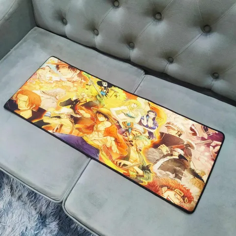 Miếng Lót Chuột Hải Tặc One Piece 41 - Pad Chuột Cỡ Lớn 80x30cm Chống Nước, Chống Trơn Trượt Dày 3mm Cho Game Thủ